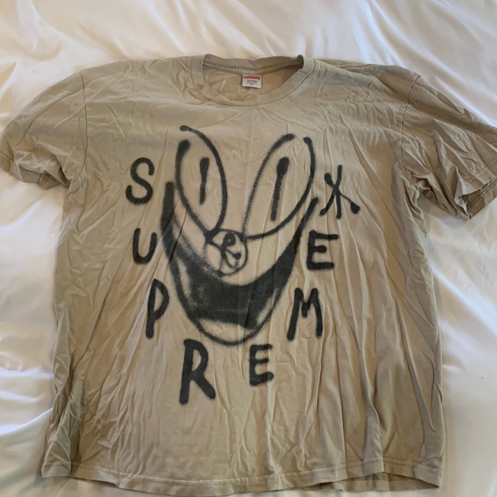 Tan supreme large shirt